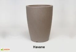 Pot De Fleurs Polyéthylène Hydra H40 Ø30 (pls. Coloris) -Garanti Jardin Magasin grand vase pot fleur jardin rotomoule hydra 40cm 3