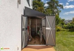 Armoire De Jardin En Acier Galvanisé 124 X 295 Cm 10 Armoire De Jardin En Acier Galvanisé 124 X 295 Cm -Garanti Jardin Magasin interieur armoire jardin acier galvanise anthracite 1