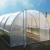 Serre Tunnel Tonneau En Polyéthylène 18 M² - Jardinière 6 X 3 M -Garanti Jardin Magasin ja4102 serre tunnel jard 6