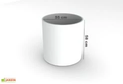 Jardinière Ronde En Béton Fibré 55 X 58 Cm– Sill 11 Jardinière Ronde En Béton Fibré 55 X 58 Cm– Sill -Garanti Jardin Magasin jardinie re be ton fibre 04