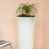 Pot De Fleurs En Polyéthylène Flos – Ø 58 X 100 Cm -Garanti Jardin Magasin jardinie re jardin blanc
