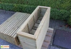 Jardinière Pin Autoclave Venice (90x30x60cm) -Garanti Jardin Magasin jardinie re pin autoclave venice 90x30x60cm