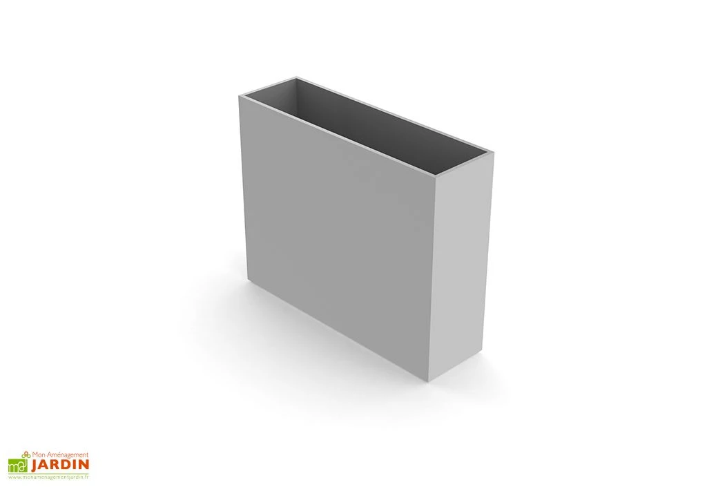 Jardinière En Béton Fibré 100 X 80 Cm– Terrace 100 4 Jardinière En Béton Fibré 100 X 80 Cm– Terrace 100 – Image 2