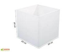 Garanti Jardin Magasin 3 Garanti Jardin Magasin -Garanti Jardin Magasin jardiniere beton firbre kube 60x60 blanc