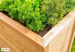 Jardinière En Bois De Mélèze Bac Potager 130 X 65 X 84 Cm 9 Jardinière En Bois De Mélèze Bac Potager 130 X 65 X 84 Cm -Garanti Jardin Magasin jardiniere bois potager 130x84cm