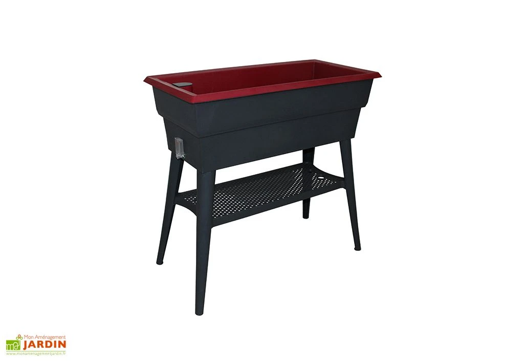 Jardinière Calipso Maxi 40L Double Paroi + Réserve D'Eau H80cm 8 Jardinière Calipso Maxi 40L Double Paroi + Réserve D'Eau H80cm – Image 6