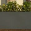 Jardinière Rectangulaire En Polyéthylène Atlantis 100 Cm (pls Coloris) -Garanti Jardin Magasin jardiniere plastique rotomoule double paroi 100cm couleurs