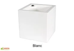 Jardinière Carrée En Polyéthylène Atlantis 50 Cm (pls Coloris) 11 Jardinière Carrée En Polyéthylène Atlantis 50 Cm (pls Coloris) -Garanti Jardin Magasin jardiniere plastique rotomoule double paroi 49cm couleurs 2