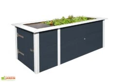 Jardinière Surélevée En Bois D’Épicéa Weka 205 X 79 Cm (4 Coloris) -Garanti Jardin Magasin jardiniere surelevee bois epicea weka 205 x 79 cm 4 coloris 1