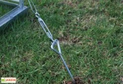 Kit D'ancrage Pour Serre Et Abri De Jardin Palram-Canopia -Garanti Jardin Magasin kit ancrage sol serre palram anchoring 1