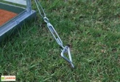 Kit D'ancrage Pour Serre Et Abri De Jardin Palram-Canopia -Garanti Jardin Magasin kit ancrage sol serre palram anchoring 3