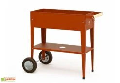 Carré Potager Sur Pieds Avec Roulettes - Barcelona -Garanti Jardin Magasin lit culture plantation potager pieds