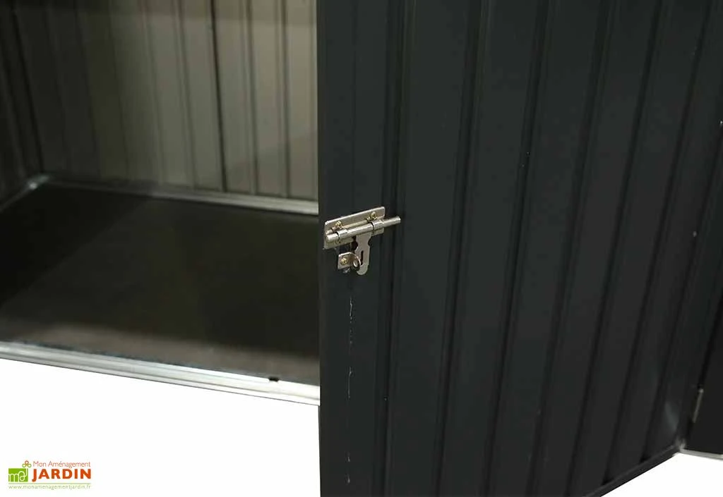 Cache-Poubelle Double En Acier 100 X 172 X 131 Cm 7 Cache-Poubelle Double En Acier 100 X 172 X 131 Cm – Image 5