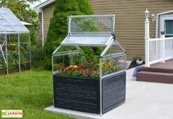 Mini Serre De Jardin En Aluminium Et Polycarbonate Plant Inn (118 X 118 Cm) -Garanti Jardin Magasin mini serre jardin aluminium polycarbonate plant inn 118 x 118 cm 3