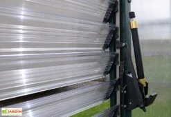 Système D'ouverture Automatique D'évent Latéral Palram-Canopia -Garanti Jardin Magasin ouverture automatique fenetre persiennes serre palram 2