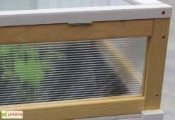 Axi Serre De Culture Sur Pieds En Bois Et Polycarbonate - 120 X 54 X 120 Cm -Garanti Jardin Magasin parois polycarbonate serre sur pieds bois