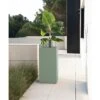 Jardinière Haute En Métal Thermolaqué – 50 X 50 X 100 Cm -Garanti Jardin Magasin pleineair jardiniere hg08977101