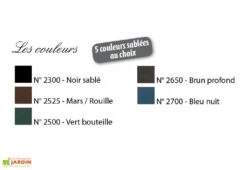 Porte Supplémentaire Pour Serre Chambord Ou Versailles -Garanti Jardin Magasin porte accessoire serre chambord ou versailles aluminium laque 5 coloris 1