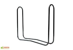 Porte-bûches En Acier Inoxydable – 122 Cm -Garanti Jardin Magasin porte buches acier