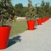 Pot De Fleurs En Plastique Colors Open L Simple Ou Double Paroi (Ø120 X 120 Cm) -Garanti Jardin Magasin pot colors open l rouge