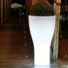 Pot De Fleurs Lumineux En Polyéthylène Domus – Ø 58 X 100 Cm -Garanti Jardin Magasin pot de fleurs lumineux 1