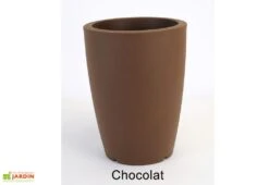 Pot De Fleurs Polyéthylène Hydra H40 Ø30 (pls. Coloris) -Garanti Jardin Magasin pot fleur exterieur polyethylene hydra 40cm 10