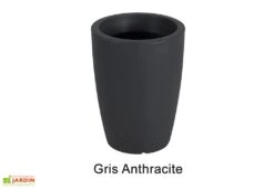 Pot De Fleurs Polyéthylène Hydra H40 Ø30 (pls. Coloris) -Garanti Jardin Magasin pot fleur exterieur polyethylene hydra 40cm 11