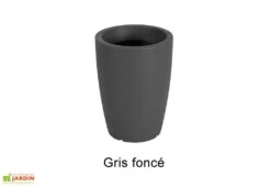 Pot De Fleurs Polyéthylène Hydra H40 Ø30 (pls. Coloris) -Garanti Jardin Magasin pot fleur exterieur polyethylene hydra 40cm 9