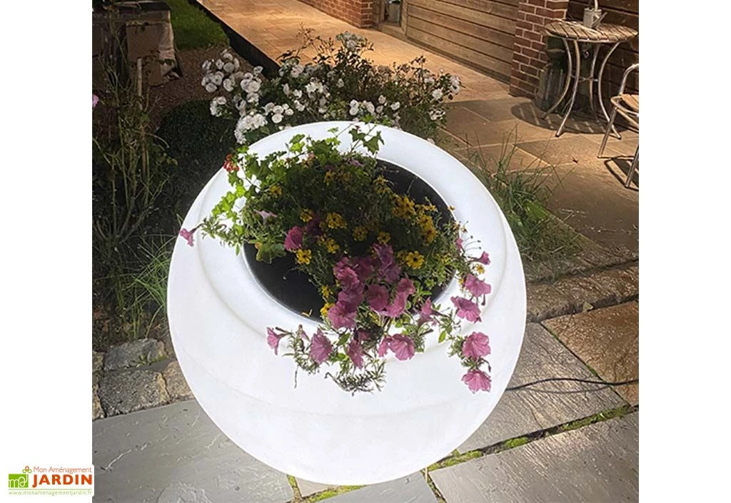 Pot De Fleurs Lumineux En Polyéthylène Transparent Dolce Vita 3 Pot De Fleurs Lumineux En Polyéthylène Transparent Dolce Vita