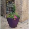 Pot De Fleurs En Plastique Square S Simple Ou Double Paroi (60 X 60 Cm) -Garanti Jardin Magasin pot fleurs carre pehd