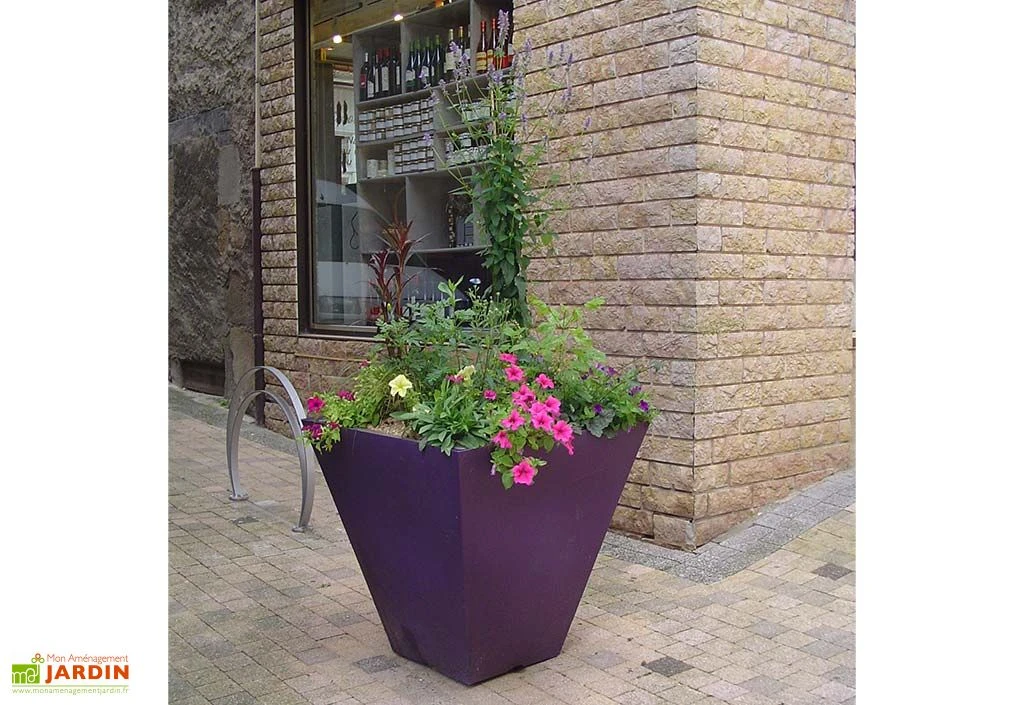 Pot De Fleurs En Plastique Square S Simple Ou Double Paroi (60 X 60 Cm) 3 Pot De Fleurs En Plastique Square S Simple Ou Double Paroi (60 X 60 Cm)
