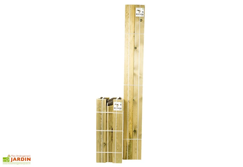 Potager Surélevé En Bois Traité Gardenbrico XL80 : 160 Cm 7 Potager Surélevé En Bois Traité Gardenbrico XL80 : 160 Cm – Image 5