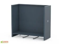 Jardinière En Métal Thermolaqué Profondeur Ajustable - 100 X 40 X 115 Cm 12 Jardinière En Métal Thermolaqué Profondeur Ajustable - 100 X 40 X 115 Cm -Garanti Jardin Magasin profondeur 460l jardiniere hg08975801 1