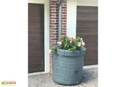 Récupérateur D’eau De Pluie Décoratif En Polyéthylène 340 L -Garanti Jardin Magasin recuperateur eau pluie decoratif polyethylene 340l 2