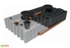 Cuve De Récupération D’eau De Pluie Enterrée – 8000 L Plate -Garanti Jardin Magasin recuperateur eau pluie enterree plat greenlife 8000l biovitor