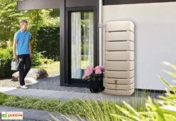 Garantia Récupérateur D’eau De Pluie 500 L Avec Robinet Et Collecteur – Slim 8 Garantia Récupérateur D’eau De Pluie 500 L Avec Robinet Et Collecteur – Slim -Garanti Jardin Magasin recuperateur eau pluie garantia slim 500l sable