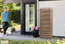 Garantia Récupérateur D’eau De Pluie 500 L Avec Robinet Et Collecteur – Slim 9 Garantia Récupérateur D’eau De Pluie 500 L Avec Robinet Et Collecteur – Slim -Garanti Jardin Magasin recuperateur eau pluie garantia slim 500l taupe