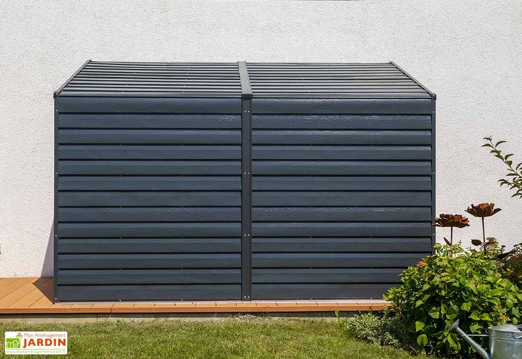 Armoire De Jardin En Acier Galvanisé 124 X 295 Cm 6 Armoire De Jardin En Acier Galvanisé 124 X 295 Cm – Image 4