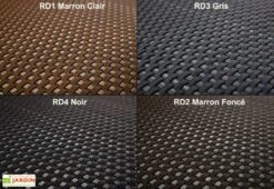 Jardinière En Résine Tressée Cube 46x46x46cm (l,l,h) -Garanti Jardin Magasin resine tressee coloris 1 17