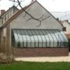 Serre Adossée Ancienne En Aluminium Et Verre Trempé 4mm Chambord 530x280 -Garanti Jardin Magasin serre ancienne en aluminium et verre trempe 4mm chambord 530x280 1
