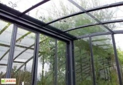 Serre Lams En Aluminium Et Verre Trempé Versailles - 16,94 M² -Garanti Jardin Magasin serre ancienne en aluminium et verre trempe 4mm versailles 3