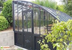 Serre Ancienne En Aluminium Et Verre Trempé 4mm Versailles 455x280m -Garanti Jardin Magasin serre ancienne en aluminium et verre trempe 4mm versailles 5 3