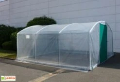 Serre Tunnel Tonneau En Polyéthylène 36 M² - 4 Saisons Plus 9 X 4 M -Garanti Jardin Magasin serre jardin 4 saisons plus 450 3 2