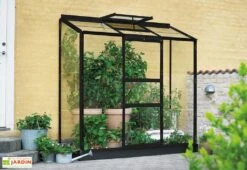 Halls Serre De Jardin Adossée En Verre Horticole Atlan 3 – 1,3 M²