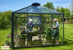 Jardin D’Hiver Verre Trempé Alu Anthracite 13 M² – Juliana Grand Oase 12 Jardin D’Hiver Verre Trempé Alu Anthracite 13 M² – Juliana Grand Oase -Garanti Jardin Magasin serre jardin aluminium anthracite verre trempe juliana grand oase 8