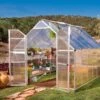 Serre De Jardin En Aluminium Et Polycarbonate Essence 9 M² -Garanti Jardin Magasin serre jardin aluminium polycarbonate palram essence 8x12 1