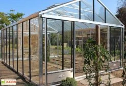 Serre De Jardin En Aluminium Et Verre Trempé Supra 27,8 M² -Garanti Jardin Magasin serre jardin aluminium supra 604x460 cm 4