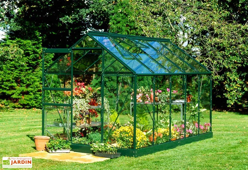 Halls Serre De Jardin En Aluminium Et Verre Horticole Popular 106 (6,2 M²) 3 Halls Serre De Jardin En Aluminium Et Verre Horticole Popular 106 (6,2 M²)