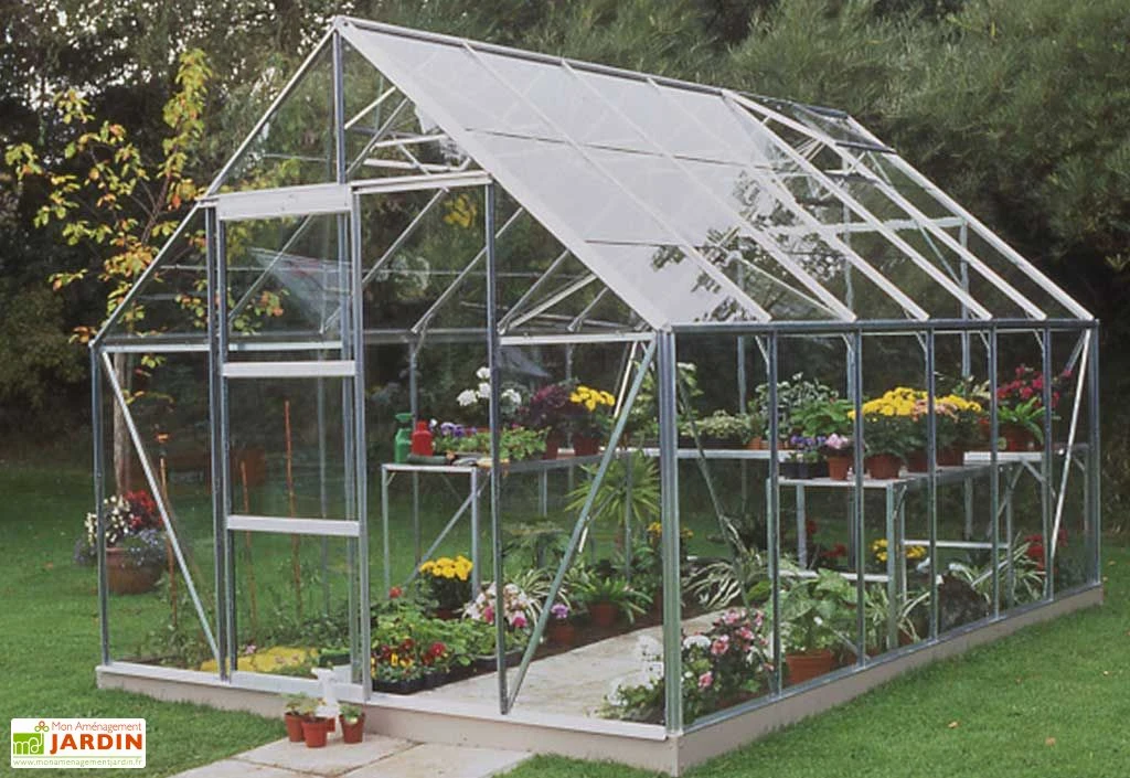 Halls Serre De Jardin En Aluminium Et Verre Horticole Universal 128 – 9,9 M² 3 Halls Serre De Jardin En Aluminium Et Verre Horticole Universal 128 – 9,9 M²