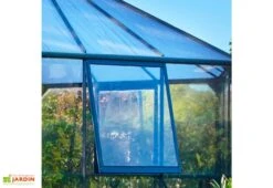 Serre De Jardin En Aluminium, Verre Et Polycarbonate Halls Atrium 9 M² -Garanti Jardin Magasin serre jardin aluminium verre polycarbonate halls atrium 9m 2